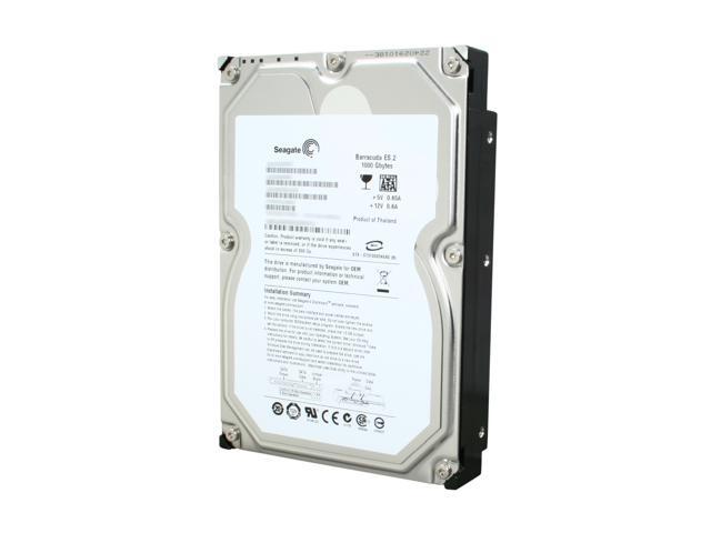Seagate Barracuda ES.2 ST31000340NS 1TB 7200 RPM 32MB Cache SATA 3.0Gb/s 3.5" Internal Hard Drive Bare Drive