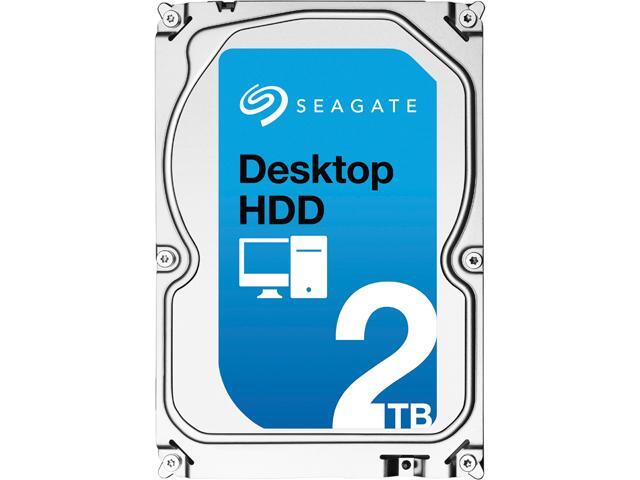 Seagate Desktop HDD ST2000DM001 2TB 64MB Cache SATA 6.0Gb/s 3.5" Internal Hard Drive Bare Drive