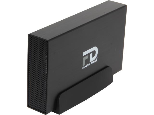 Fantom Drives G-Force Quad 3TB USB 3.0 / Firewire400 / 2 x Firewire800 / eSATA Aluminum Desktop External Hard Drive Black