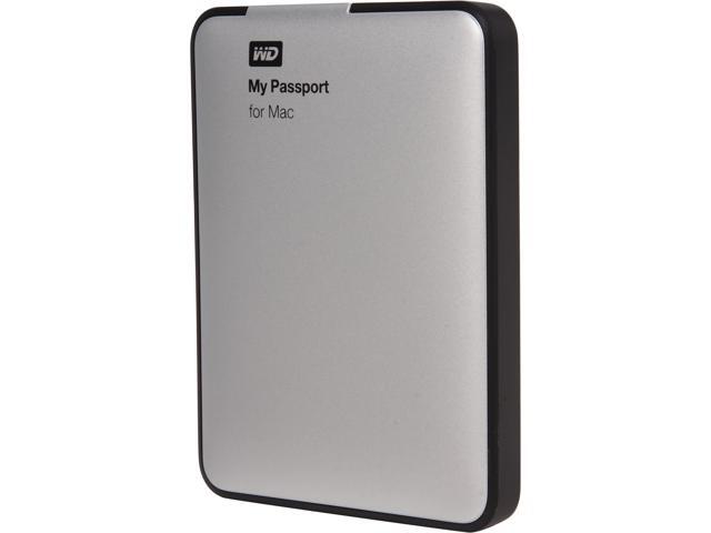 WD My Passport for Mac 500GB 2.5" USB 3.0 and 2.0 Portable Hard Drive Model WDBGCH5000ASL