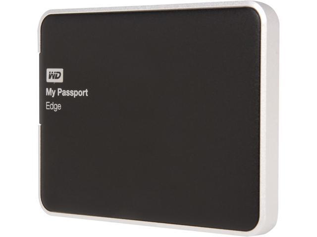 WD My Passport  Edge for Mac 500GB 2.5" USB 3.0 Portable Hard Drive Model WDBJBH5000ABK-NESN