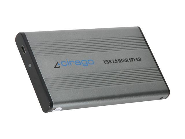 cirago 500GB Portable Hard Drive USB 2.0 Model CST1500
