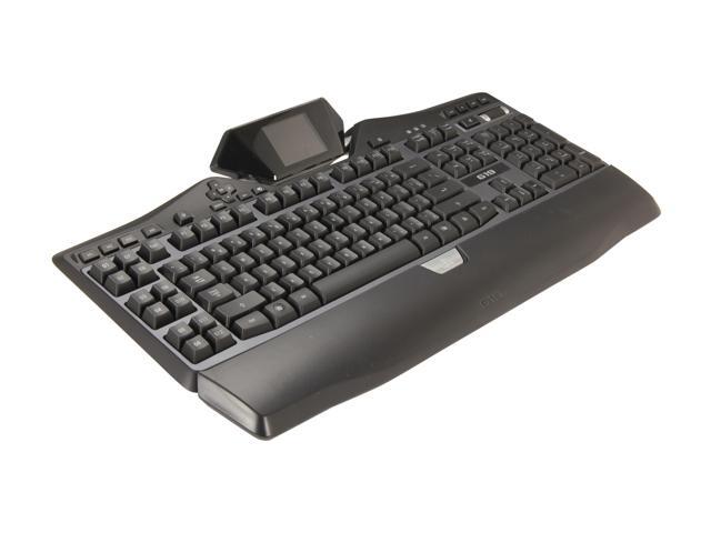 Logitech G19 Black USB Wired Standard Keyboard for Gaming