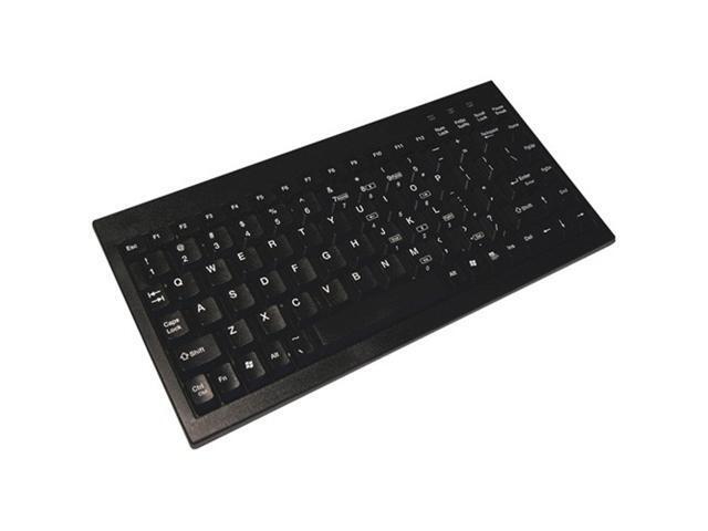 ADESSO ACK-595UB Black USB Wired Mini Keyboard