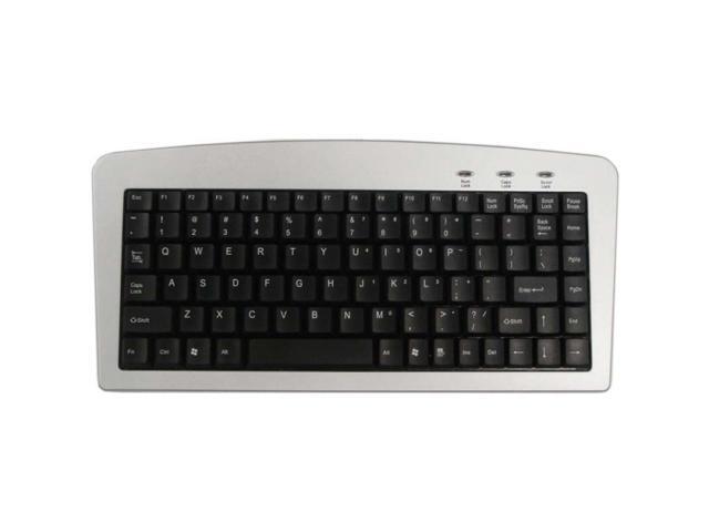 ADESSO AKB-901 2-Tone USB or PS/2 Wired Mini Mini Keyboard