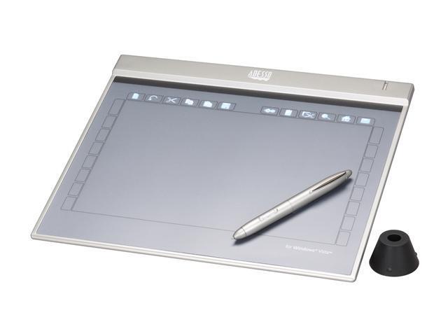 ADESSO CyberTabletZ12 10" x 6.25" Active Area USB Widescreen Ultra Slim Graphics Tablet