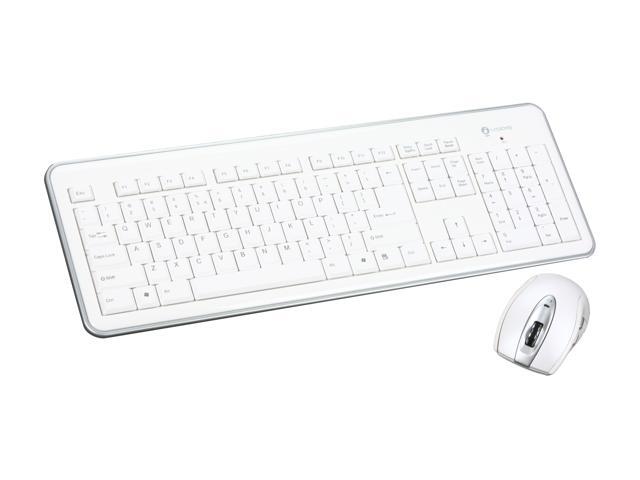 i-rocks RF-6577L-WH White RF Wireless Keyboard