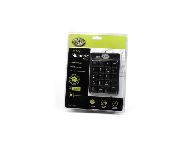 GEAR HEAD KP2200U Black Wired Numeric Keypad