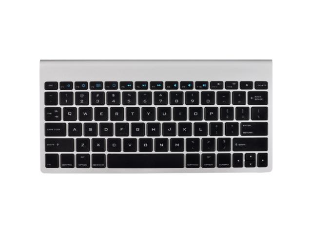 GEAR HEAD Wireless Bluetooth Keyboard For Mac KB8500MAC Black,Silver Bluetooth Wireless Keyboard