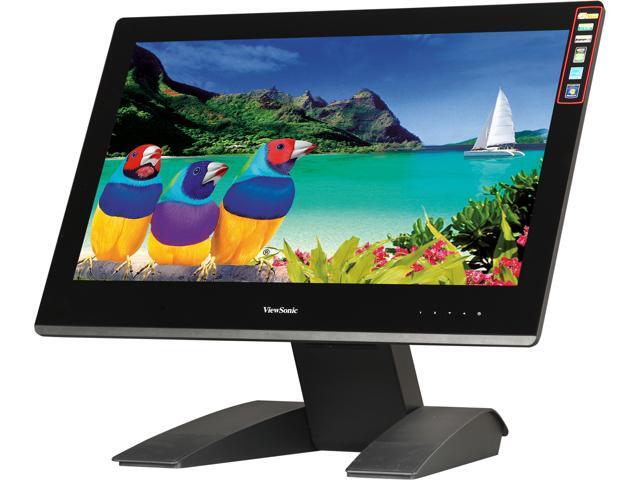 ViewSonic TD2340 Black 23" USB Capacitive IPS-Panel Multi-Touch Monitor Built-in Speakers