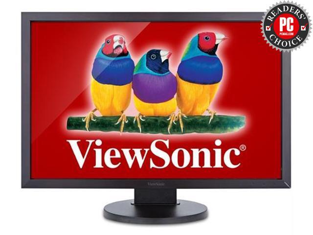 Viewsonic VG2438Sm Black 24" 5ms  Flicker Free PLS Widescreen LED Backlight LCD Monitor built-in speakers
