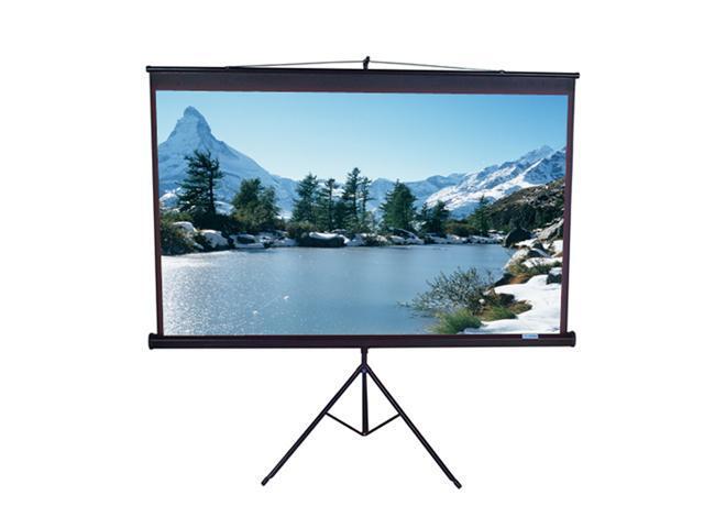 Elitescreens 99" Standard(1:1) Tripod Portable Tripod Manual Pull Up Projection Screen (99" 1:1 AR) (MaxWhite) T99UWS1