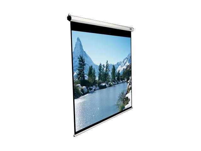 Elitescreens Manual Ceiling/Wall Mount Manual Pull Down Projection Screen (84" 4:3 AR) (MaxWhite) M84NWV