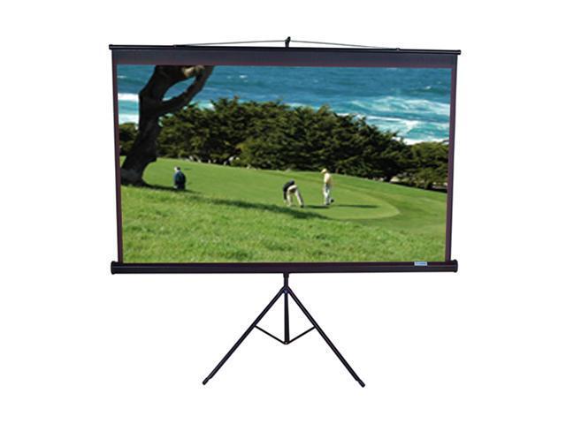Elitescreens Tripod Portable Tripod Manual Pull Up Projection Screen (113" 1:1 AR) (MaxWhite) T113UWS1