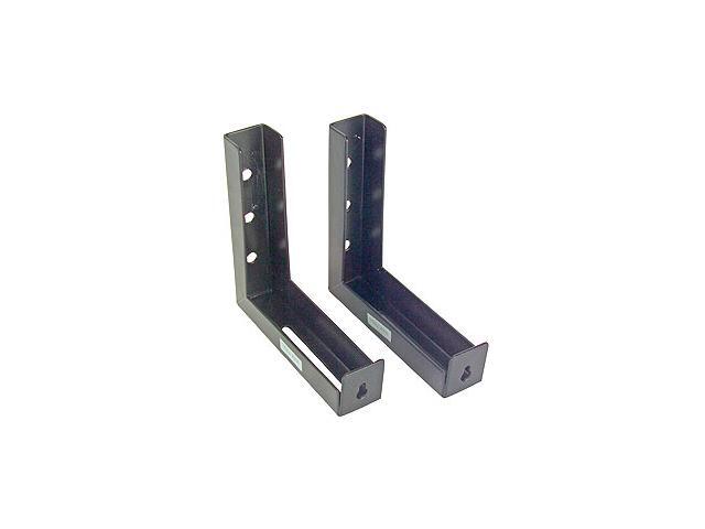 EliteSCREENS ZVMAXLB6-B 6" x 2 Wall/ceiling Hanging Bracket  X Type - Black