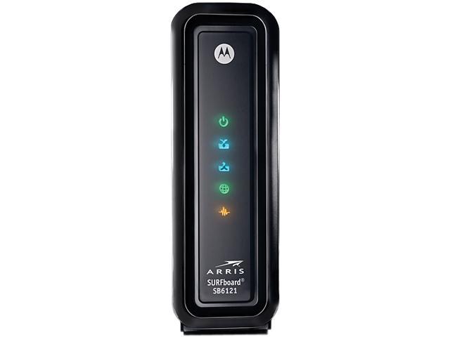 Blue Download Light On Motorola Surfboard Cable Modem