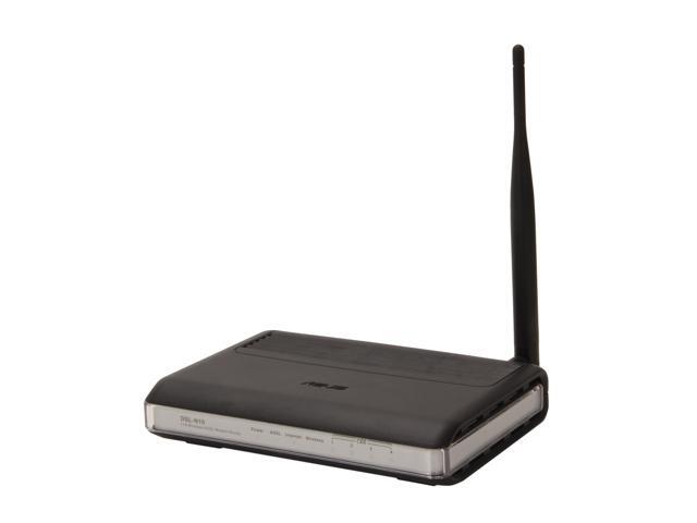ASUS DSL-N10 Wireless-N150 ADSL Modem Router 24Mbps downstream manufactured recertified