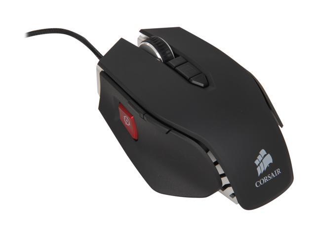 Corsair Vengeance M60  Black 8 Buttons 1 x Wheel USB Wired Laser Performance, FPS Gaming Mouse
