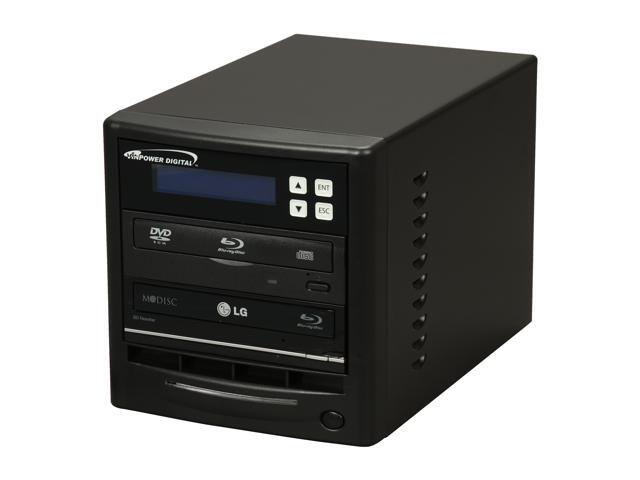 VINPOWER Black 1 to 1 Econ Series SATA Blu-ray/DVD/CD Duplicator + BD-ROM Model Econ-S1T-BD-NR