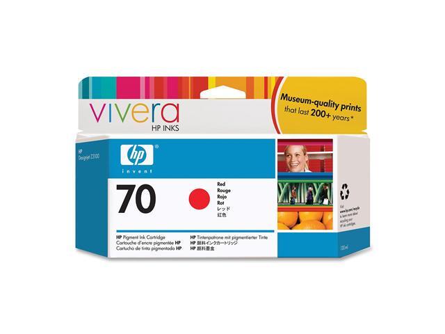 HP 70 Red Ink Cartridge (C9456A)