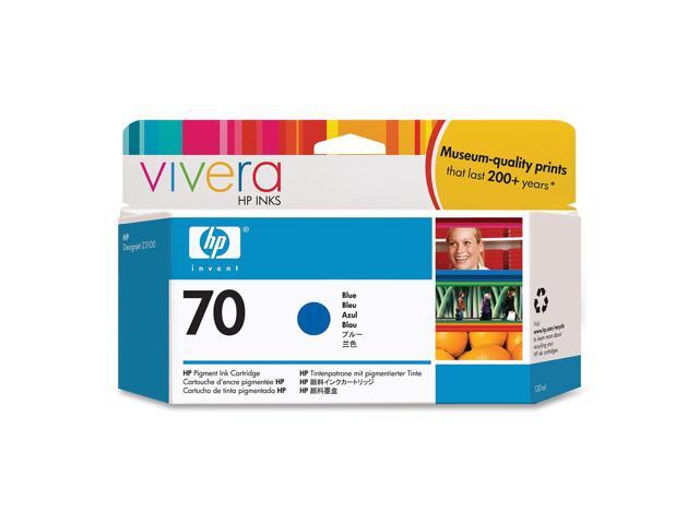 HP 70 Blue Ink Cartridge (C9458A)