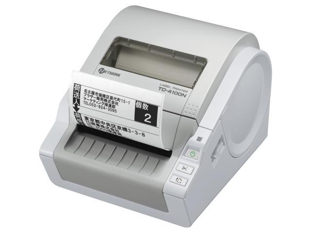 Brother TD-4100N Direct Thermal Printer - Monochrome - Desktop - Label Print