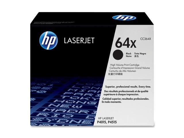 HP 64X Black High Yield LaserJet Print Cartridge (CC364X)