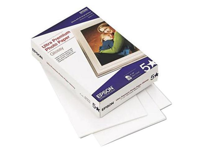 Epson S042174 Ultra Premium Photo Paper 4" x 6" - Glossy - 96 Brightness - Bright White