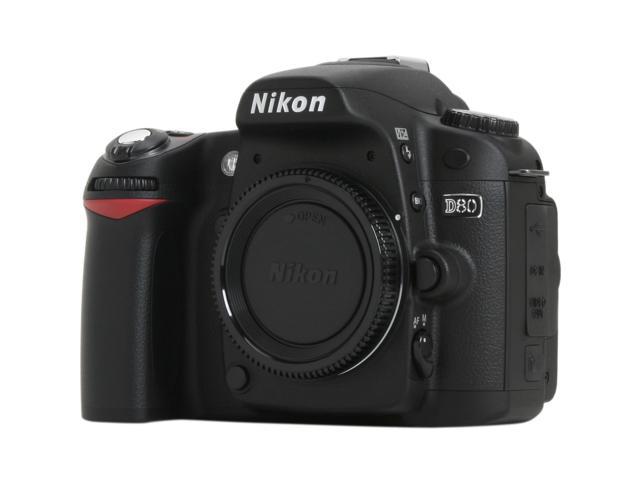 Nikon D80 Black 10.2 Mp Digital Slr Camera - Body Only - Newegg.com