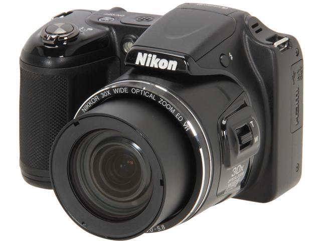 Nikon Coolpix L820 Black 16 Mp 30x Optical Zoom Digital Camera - Newegg.com