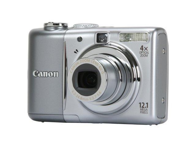 Canon Powershot A1100 Is Gray 12.1 Mp 4x Optical Zoom Digital Camera 