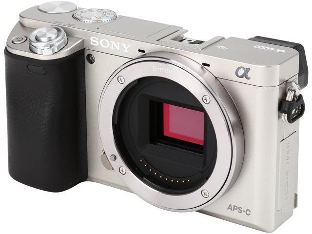 SONY a6000 ILCE-6000/S Silver Mirrorless Camera - Body Only