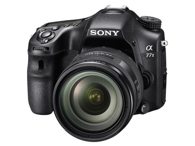 SONY Alpha 77 M2Q ILCA77M2Q Black Digital SLR Camera with 16-50mm Lens 