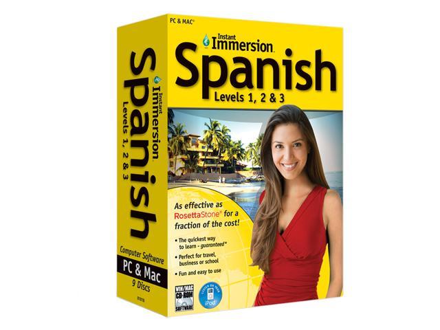 TOPICS Entertainment Instant Immersion Spanish Levels 1, 2 & 3 ...