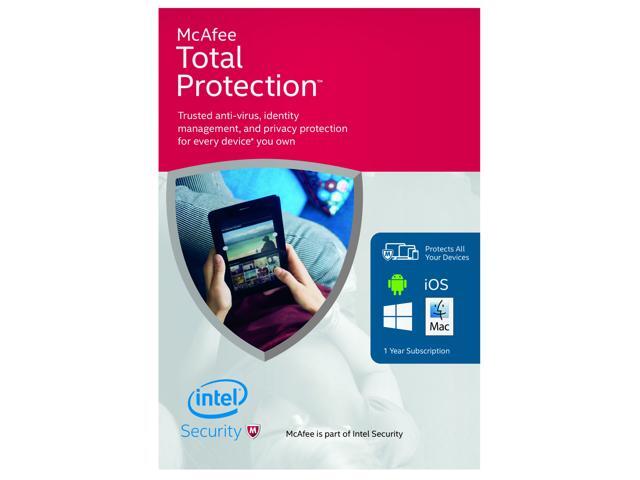 McAfee Total Protection 2016 - Unlimited Devices 