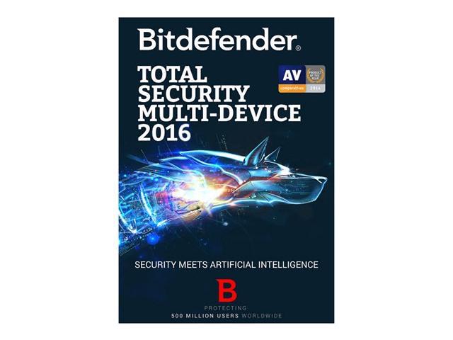 Bitdefender Total Security Multi-Device 2016 - 5 Devices 1 Year - Download