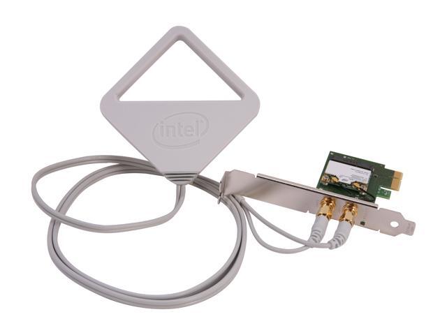 Intel Centrino Advanced-N 6205 Dual Band N600 PCIe adapter, External antenna