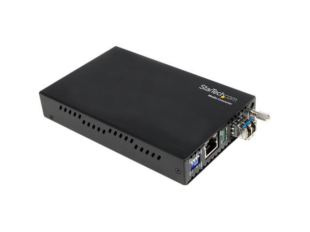 StarTech.com Fiber Media Converter Gigabit 1000Mbps MM Fibre LC 550m