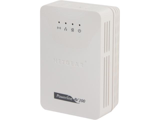 Refurbished: NETGEAR XAVN2001-B Powerline AV 200 Wireless-N Extender ...