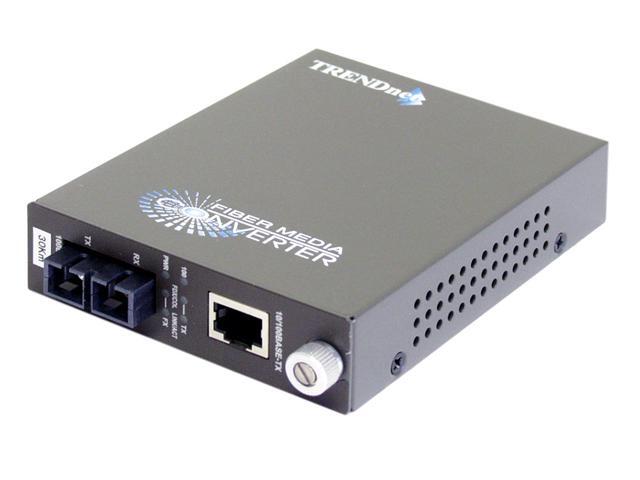 TRENDnet TFC-110S30 Single-Mode Fiber Converter (30Km) with SC-Type Connector