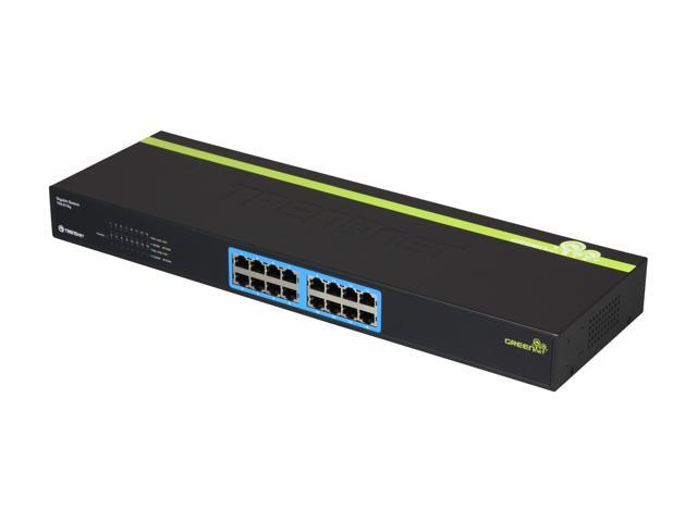 TRENDnet TEG-S16G Unmanaged 16-Port Gigabit GREENnet Switch