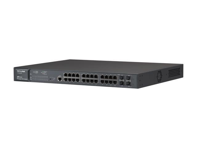 TP-LINK JetStream TL-SG3424P Managed 24-Port Gigabit L2 Managed PoE Switch