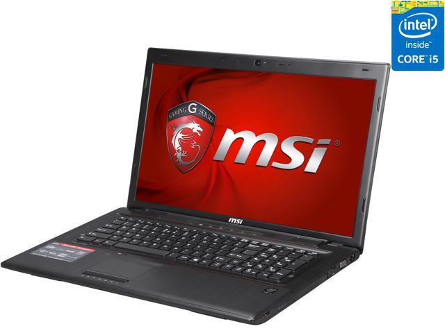 MSI GP Series GP70 Leopard-490 Gaming Laptop Intel Core i5-4210H 2.9 GHz 17.3" Windows 8.1 64-bit