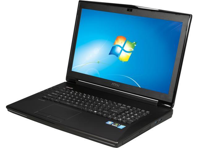 MSI WT72 2OL-1246 Mobile Workstation Intel Core i7 4720HQ (2.60 GHz) 16 GB Memory 1 TB HDD 128 GB SSD NVIDIA Quadro K4100M ...