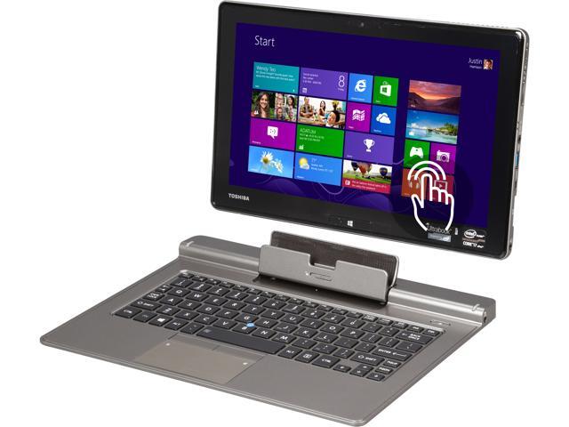 TOSHIBA Portege Z10T-A1111 Intel Core i7 4 GB Memory 256 GB SSD 11.6" Touchscreen 2-in-1 Ultrabook / Tablet Windows 8 Pro ...