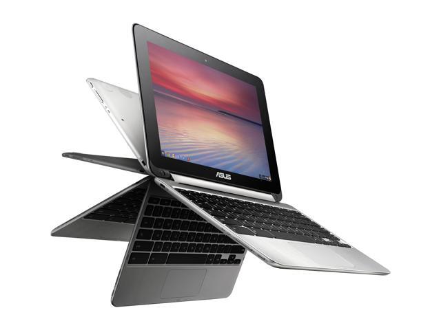 ASUS C100PA-DB01 Chromebook Rockchip 3288-C Quad-Core 1.80 GHz 2 GB Memory 16 GB eMMC SSD 10.1" Touchscreen Chrome OS