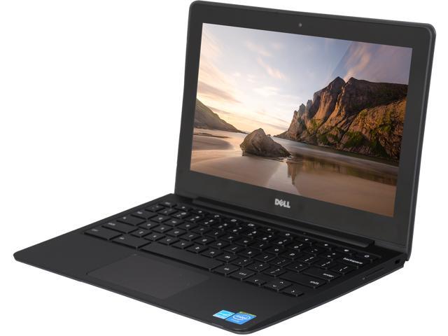 DELL CB11E02990115SA Chromebook B Grade (Scratch & Dent) Intel Celeron 2955U (1.40GHz) 2GB Memory 16GB SSD 11.6" Chrome OS ...