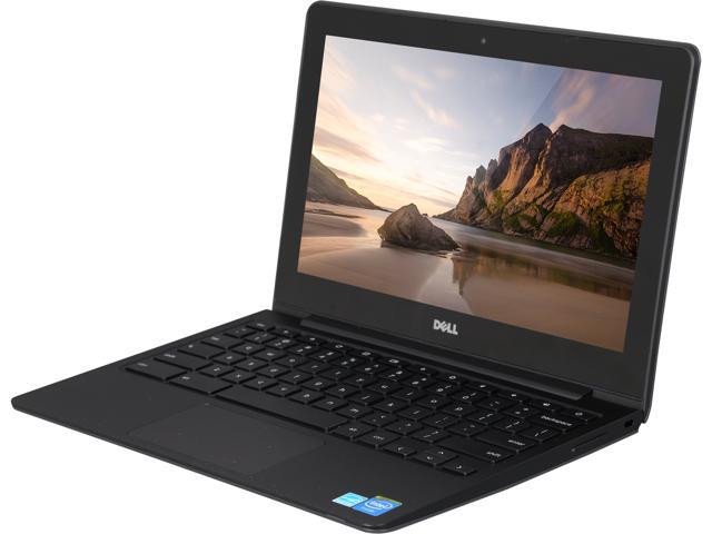 DELL CB11E02990115SA Chromebook B Grade (Scratch & Dent) Intel Celeron 2955U (1.40GHz) 4GB Memory 16GB SSD 11.6" Chrome OS ...