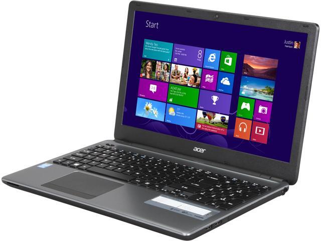 Acer Laptop Aspire E1-530-4416 Intel Pentium 2117U (1.80 GHz) 4 GB Memory 500 GB HDD Intel HD Graphics 15.6" Windows 8 64-Bit