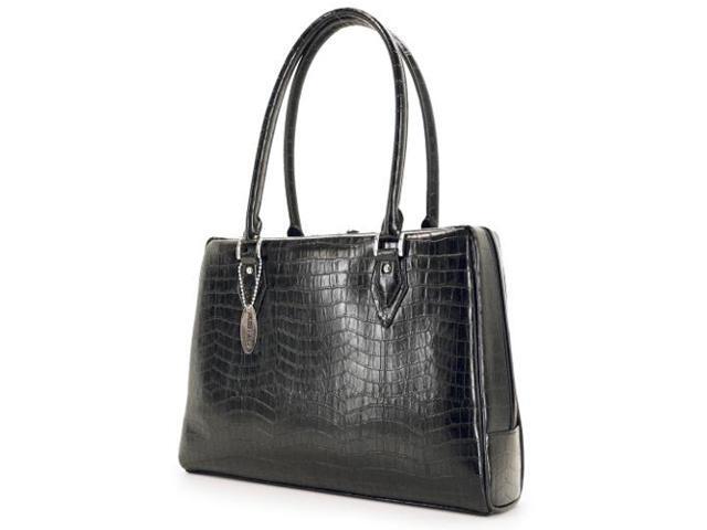 Mobile Edge Black Milano Women Laptop Handbag - 16" PC/17" MacBook Model MEMC1S